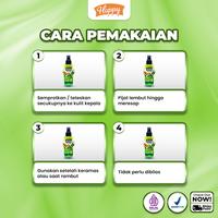 Gambar Happy Kemiriku Hair Tonic Aloe Vera 125ml isi 1pcs - Merangsang pertumbuhan rambut / Ekstra menutrisi / Menyehatkan rambut Conditioner Haircare Perawatan Vitamin Melembutkan dari Lovana Story Kota Administrasi Jakarta Barat 3 Tokopedia