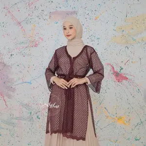 REVINKA OUTER BRUKAT CARDIGAN WANITA
