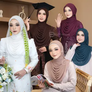 Polycotton drapery set segiempat ala malaysia by daffahijab