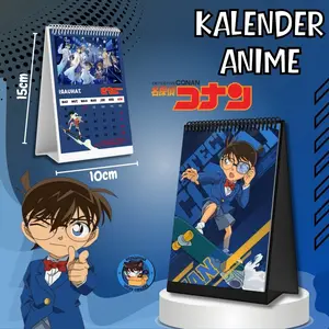 CALENDAR ANIME! KALENDER CONAN 2026 / KALENDER MEJA DETECTIV CONAN