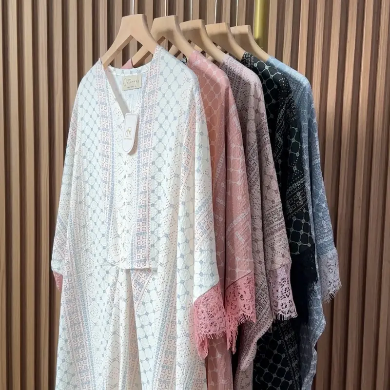ZEETA RAYA KAFTAN by Outerres | Kaftan Lebaran | Kaftan Kondangan | Kaftan Gamis Muslim | Kaftan Dress Renda Brukat Wanita 6