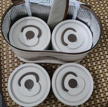 Product Review of [TẶNG TÚI + ĐŨA THÌA] Hộp đựnġ cơm giữ nhiệt 2, 3 , 4 tầng dùng được lò vi sóng ,Hộp cơm trưa văn phòng cách nhiệt bằng thép không gỉ tặng kèm túi đựng from T**2 0