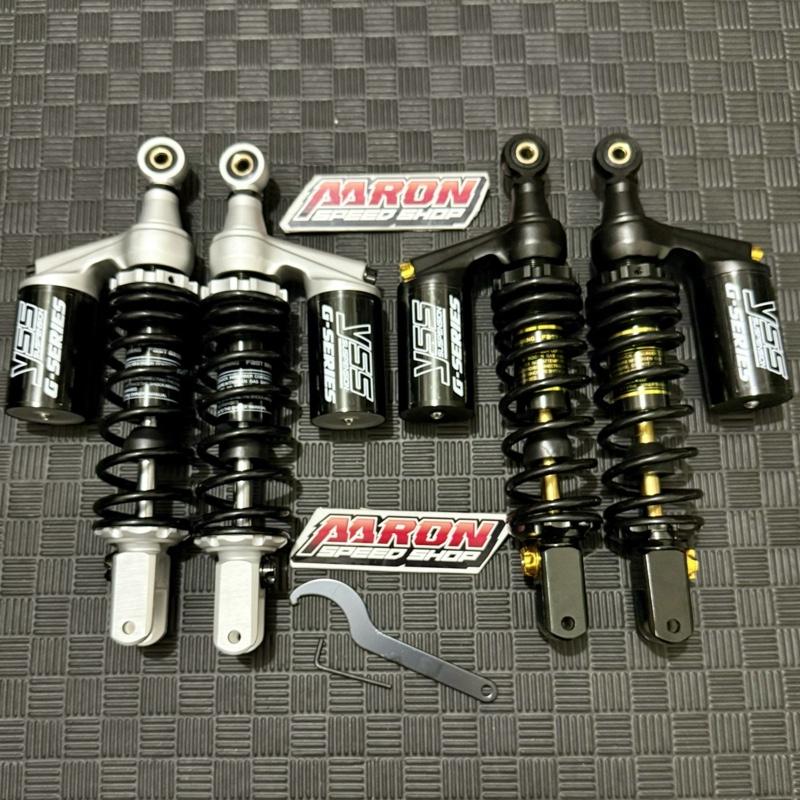 SHOCK COPY YSS MODEL G-SPORT UKURAN 305MM DAN 330MM MOTOR MATIC DOUBLE SHOCK ( AEROX - NMAX NEW - NMAX OLD ) SHOCK ABSORBER MATIC DOUBLE SHOCK G-SPORT SERIES TABUNG ATAS / Motorcycle Sy13SpeedShop