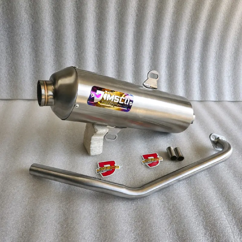 Knalpot Standar Racing JIMSCO Original Pipa 26-28mm Nmax Aerox PXC Vario Beat Mio X ride Lexi Genio copy cms Motor Mesin Motorcycle Pangkon Tabung 0