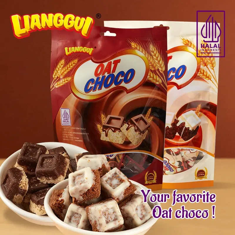 Lianggui Oat Choco 90g Oat Rasa Cokelat Lianggui Oat Choco Milk Choco Dark Choco Lianggui Choco Oatmeal 0