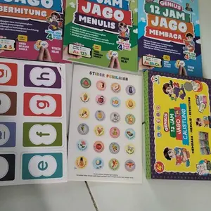 [Isi 3 Buku] Paket 12 Jam Jago Calistung - Buku Motorik Anak - Buku Aktivitas Anak Books