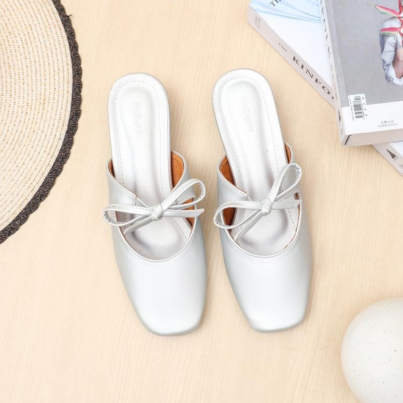 Erabyan Shoes - Naisha Sepatu Mules Heels Wanita | Hak 3 cm 7