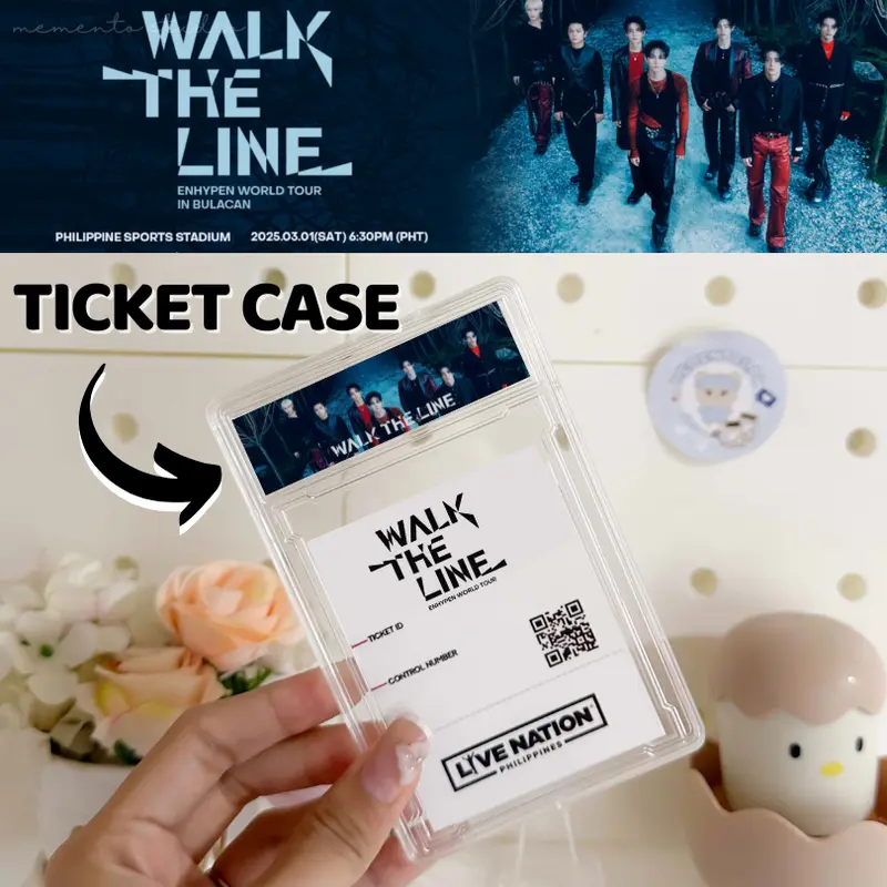 TXT Dunkin Wonders 553 Funmeet Acrylic Concert Ticket Photocard