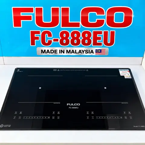 Bếp Từ Đôi Cao Cấp Nhập Malaysia Bảo Hành 5 Năm Tại Nhà FULCO FC-888EU