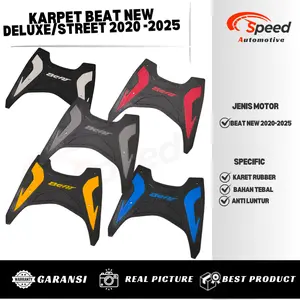 KARPET BEAT DELUXE BEAT STREET 2020-2025 PIJAKAN KAKI  BEAT KARET PREMIUM