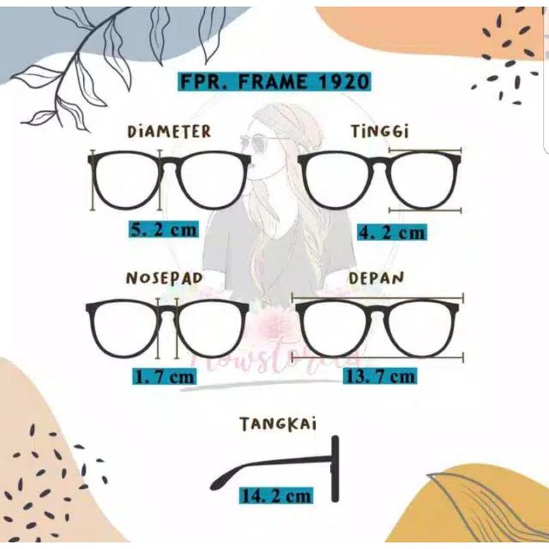 [KODE 1920] Kacamata Photocromic | Gratis Lensa Minus | Kacamata Blueray Anti Radiasi POTOCROMIC 6