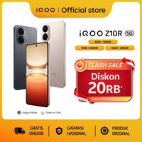 Gambar [NEW LAUNCH] vivo iQOO Z10R, MediaTek Dimensity 7360-Turbo, 6500mAh 90W Bypass Charging, 120Hz AMOLED 3000nit, 50MP Sony IMX + Ultrawide, Dual Speaker + IP65 dari vivo Indonesia Kab. Tangerang 1 Tokopedia
