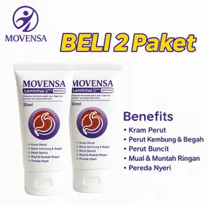 Movensa Tummy Lemintus Gel Cream Bundling 2pcs