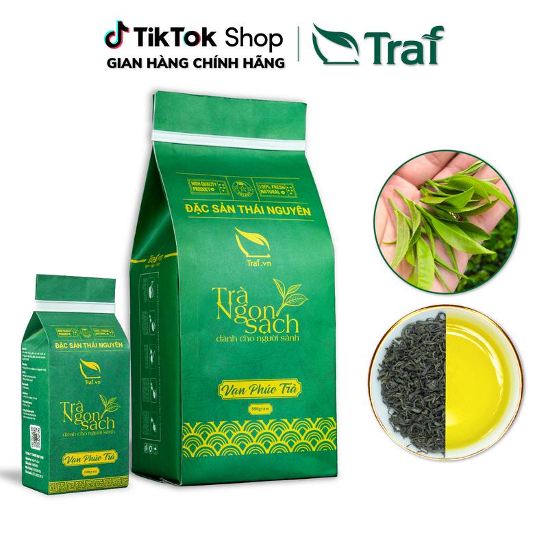 Trà Móc Câu Thượng Hạng Vạn Phúc Trà, Trà Thái Nguyên, Túi Kraft 500G