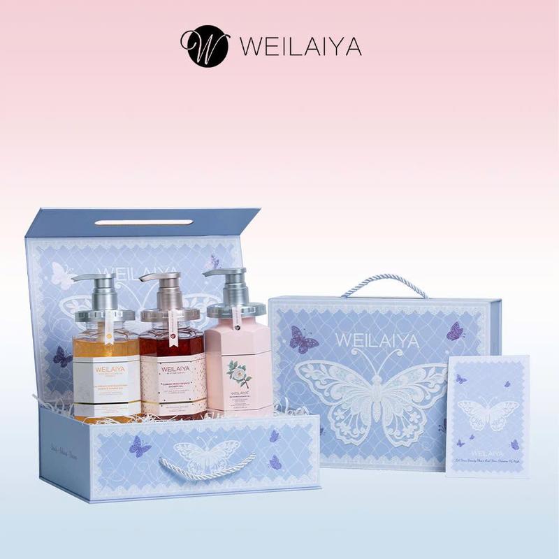 Set Quà tặng Sữa tắm cao cấp Weilaiya tinh tế sang chảnh
