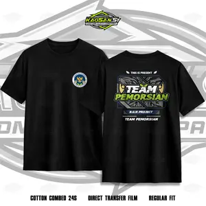 Kaos SPPG Baju Team Pemorsian Tshirt Cotton Combed 24s DTF Regular Fit untuk G.N PROJECT