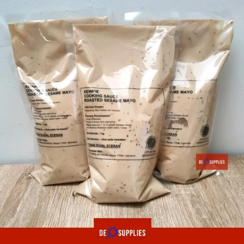 Kewpie Roasted Sesame Mayo 1kg - Cooking Sauce Wijen Salad Mayonaise - Standar 0