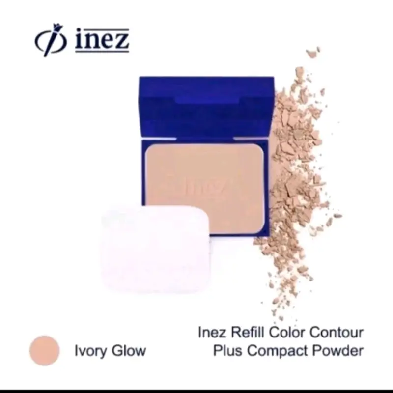INEZ COMPACT POWDER REFFIL With UV Protection / Bedak Compact/ Bedak wajah ringan 2