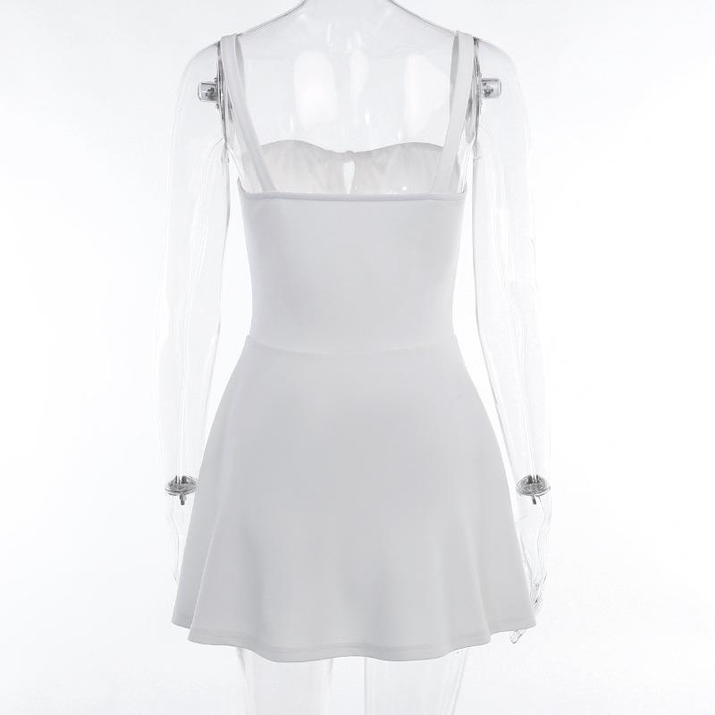 Product Introduction of Women's Spaghetti Strap Neckline with Lace Up Dress For Women Summer Casual Wear Womenswear Lingerie 3
