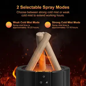Diffuser Humidifier Bonfire Air Humidifier Aromatherapy Api Unggun Essential Oil Aromatherapy