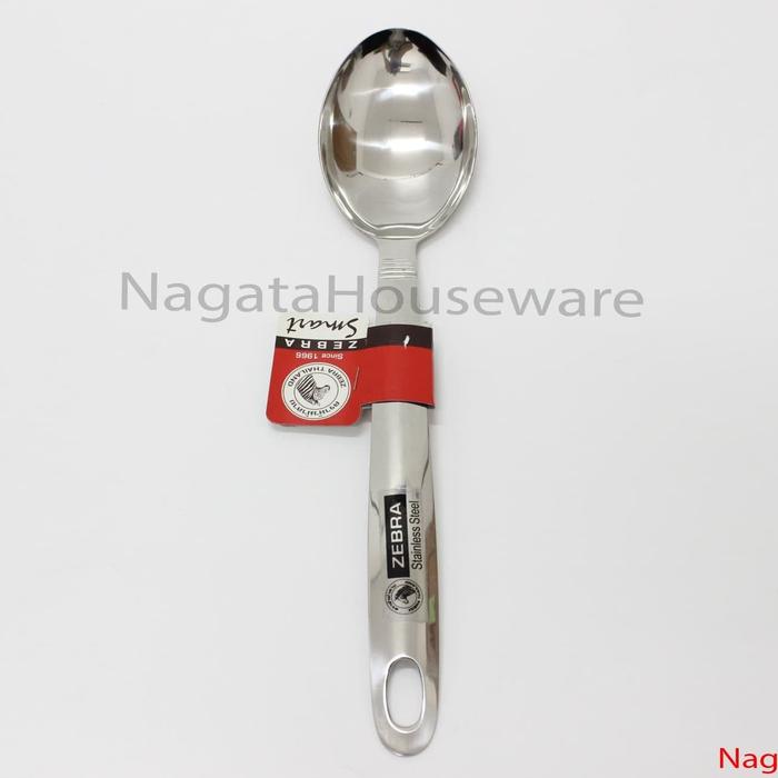 Gambar NagataHouseware Sendok Sayur Stainless Zebra 192025 Stainless Steel 32.7cm Anti Karat Cocok untuk Memasak Segala Jenis Makanan dari Galea Kitchenware OFFICIAL Kota Medan Tokopedia