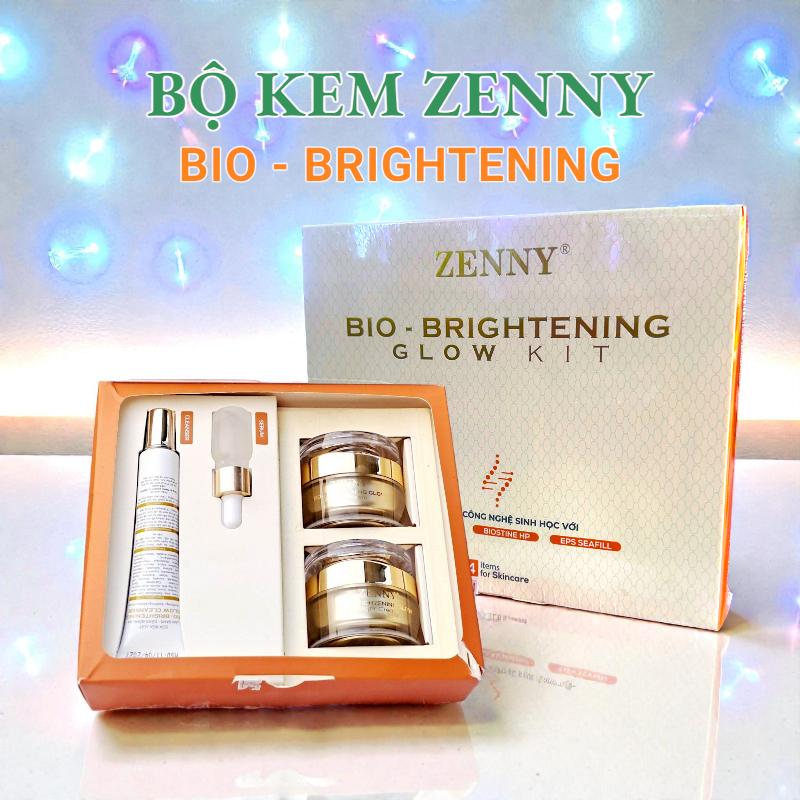Zenny Bộ Kem Zenny BIO - BRIGHTENING Trọn Bộ 4 Sản Phẩm 52G
