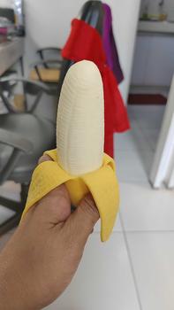 Product Review of 14.5CM Banana Squishy Toys Squeeze Antistress Novelty 1 Decompression Toy Joking Funny Venting U1M1 from S**9 0
