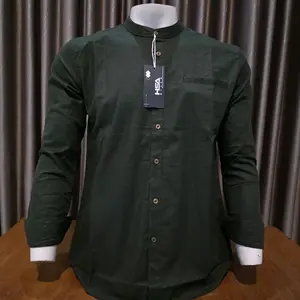HSA Kemeja Koko Tangan Panjang Hulem Premium Bahan Katun Xigaret Nyaman Slim Fit Cocok untuk Acara Formal dan Sehari-hari kokopria