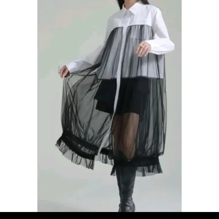 Tunik Wanita Mix Jala Shipon Baju Atasan