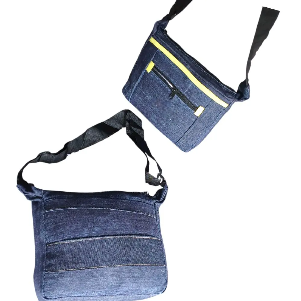 Suranta Stor-Tas Pria Slempang Terbaru Tas Casual Perahu Slingbag Jeans Jumbo Multifungsi Terbaru