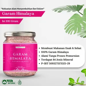 Garam Himalaya Obat Insomnia Hilangkan Jerawat Tekanan Darah Tinggi Kram Otot Radikal Bebas