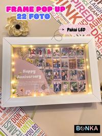 Gambar Frame Pop Up 22 Foto 3D Timbul LED Custom Kado Anniversary Hadiah Pasangan Dekorasi Unik - Pakai LED dari Bonekahandmadesukasuka Kab. Sukoharjo 3 Tokopedia