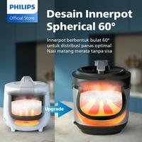 Gambar Philips Rice Cooker Penanak Nasi 1.8 L - 3000 Premium Series HD3211/31 - Silver - Bakuhanseki Inner Pot - Anti lengket - FreshDefense Technology - Nasi No Basi hingga 48 Jam - 400 Watt - Reguler dari Philips Home Appliances Kota Bekasi 5 Tokopedia