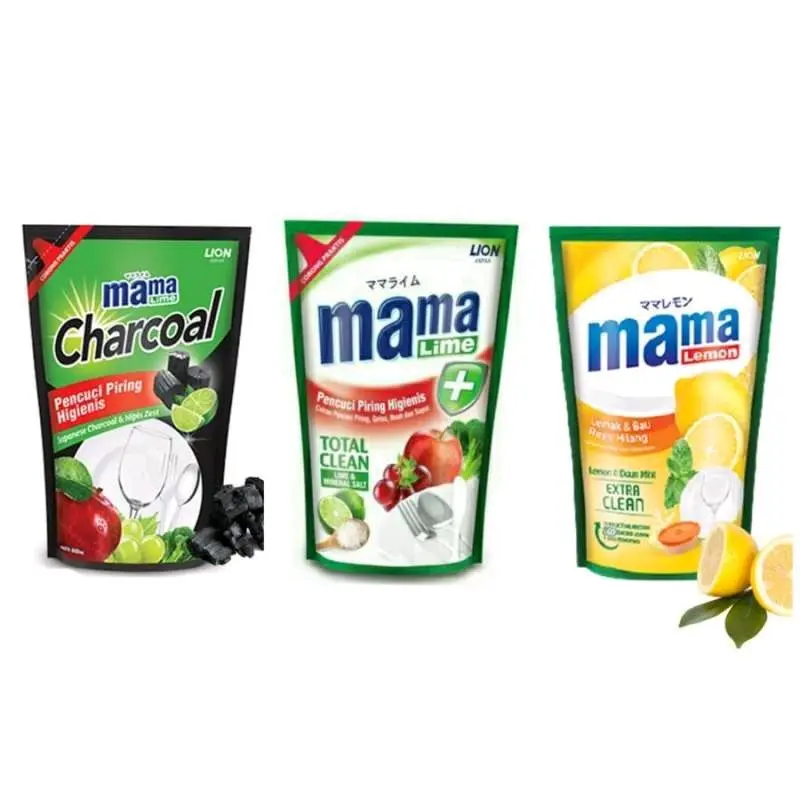 Mama lemon pencuci piring 680ml extra power clean