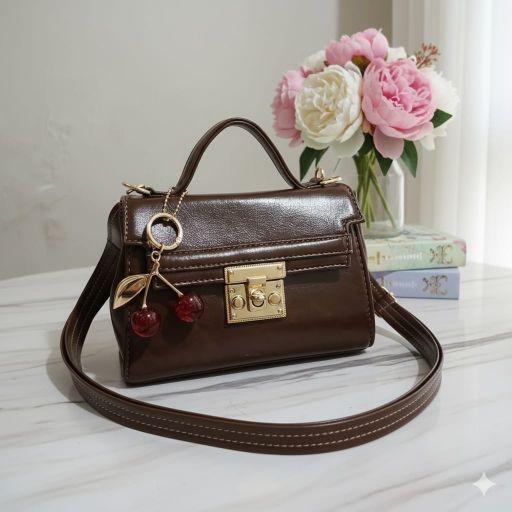 Syakila Tas Selempang Wanita Model Juxtaposition Tas Wanita Jinjing dengan Fitur Panel Rear dan Tampilan Light