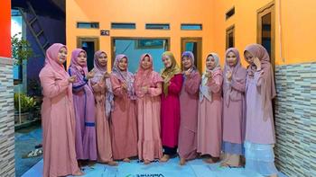 Product Review of DRESS ANAK RAISA  - Gamis Crinkel Premium Mix Brokat Tile Malika Kancing aktif dan Wudhu Friendly dress anak tanggung from F**a 0