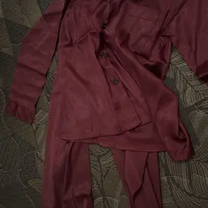 Set Pakaian Rumah Piyama Sutra Es Korea Baru Kain Jacquard Satin Premium Size M L XL 2XL Elegan Nyaman untuk Santai di Rumah Lengan Panjang Celana Panjang