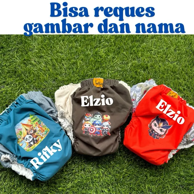 clodi celana celana aio  Bayi Diaper Popok 0