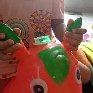 SPARE PART New Jumping Animal Anak Penutup Kuda Box Musik Karet Bola Viral Murah Lucu Hadiah Kado Ulang Tahun Terbaru COD Lampu Plastik Baby Deer BM1