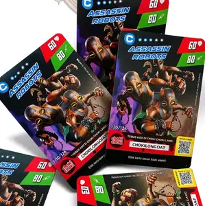 kartu boboiboy assasin robots ( bonus 9 kartu basic )