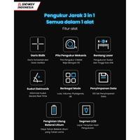 Gambar SNDWAY Meteran Digital Laser Distance Meter + Pita Ukur Manual + Laser Leveling 100 Meter SW-M100L dari SNDWAY INDONESIA Kota Administrasi Jakarta Selatan 3 Tokopedia