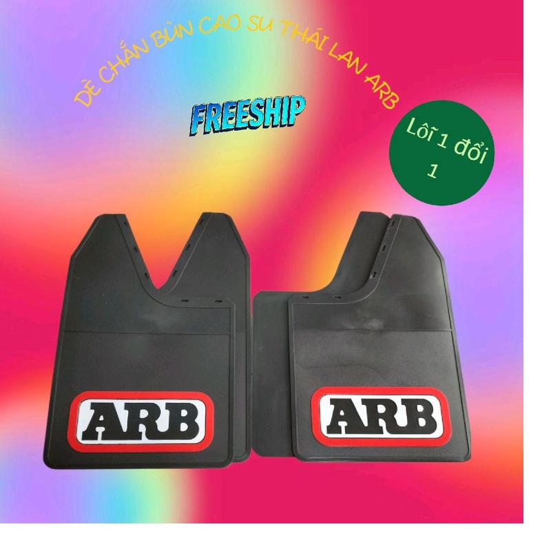 Dè Chắn Bùn ARB Cao Su Nguyên Sinh 47x29cm Dùng Cho Xe 7 Chỗ Bán Tải SUV Chống Cong Vênh Siêu Bền Xuất Xứ Thái Lan