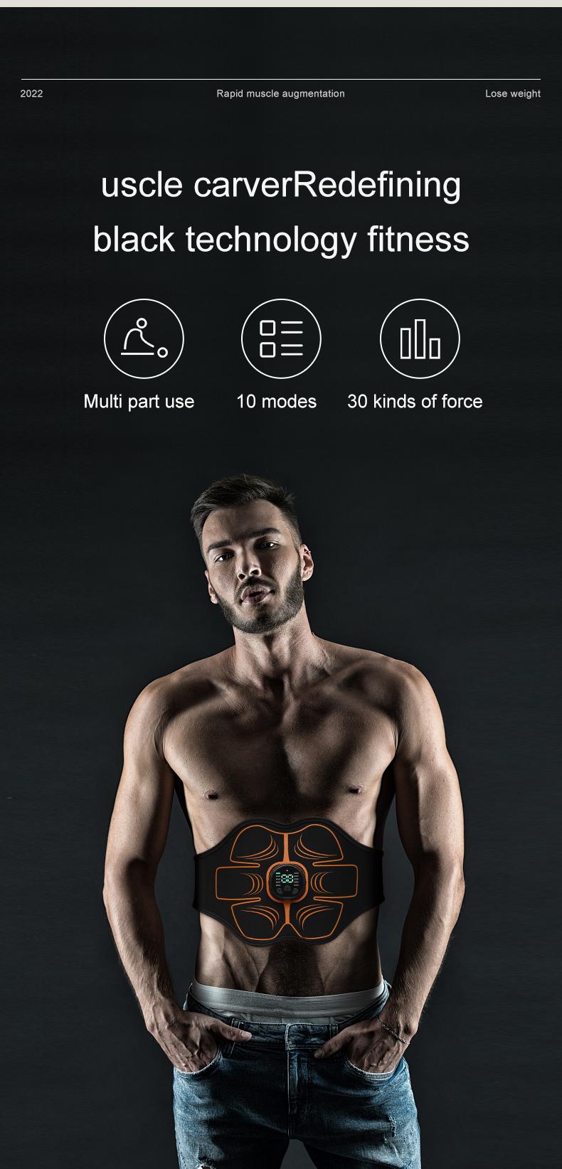 Product Introduction of Lazy Slimming Belly Tool for  Thin and Skinny Belly Equipment, Abdominal Muscle Patch, Waist Belt Training, Fitness Equipment 10