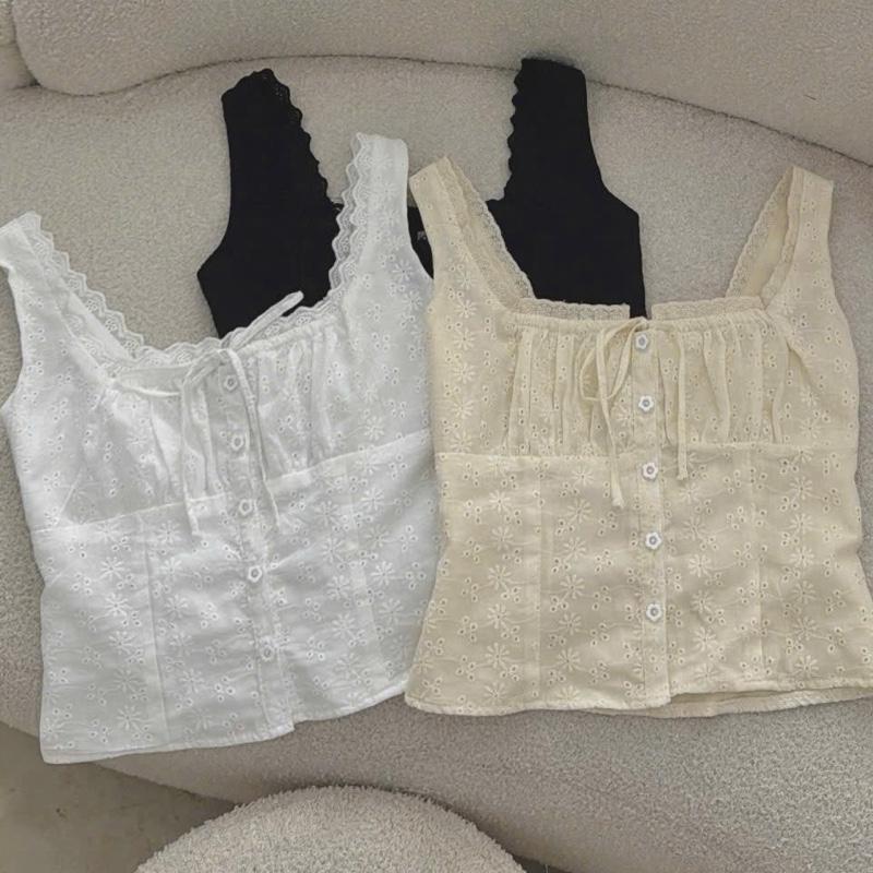 [Form Nhỏ] Áo Kiểu Ren Chất Boi Thêu, form nhỏ nên tăng size Có size S, M, L, size nhỏ hơn áo bình thường 1 xíu nhé ạ [MHS] 0