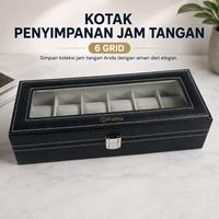Gambar Rhodey Kotak Penyimpanan Jam Tangan Storage Organizer Watch Box 6 Grid - NIE6 dari Rhodey Official Store Kota Administrasi Jakarta Barat 2 Tokopedia