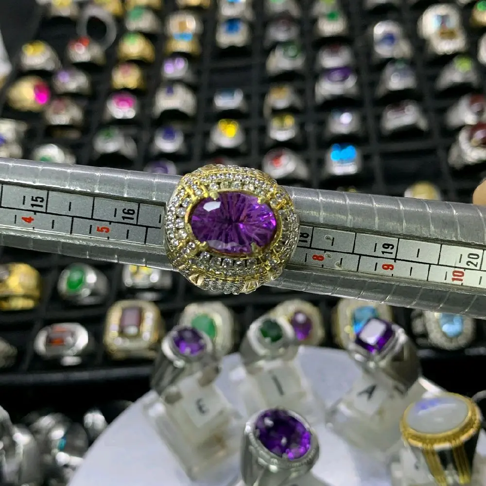 cincin Ametir cutting castem dimensi anak muda