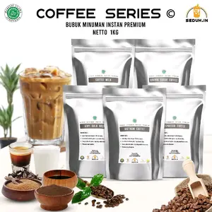 COFFEE SERIES 1 KG / KOPI SUSU - Bubuk Minuman Premium SEDUHIN Instan Gula