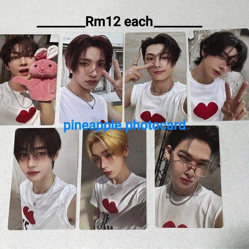 Enhypen romance untold weverse ver Photocards
