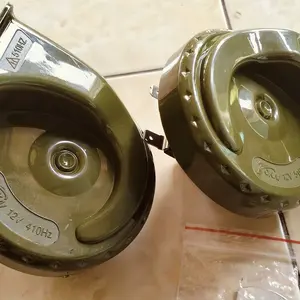 24V 12V Klakson Mobil Siput Super Keras High Grade Car Horn Waterproof klakson kejut seruling tinggi dan rendah nada ganda sirene listrik 24V tahan air modifikasi universal