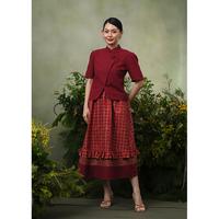 Gambar NONA RARA - Runa Garut Harmoni P0668, Rok batik wanita modern - ALL SIZE dari Nona Rara Batik Kota Administrasi Jakarta Timur 5 Tokopedia
